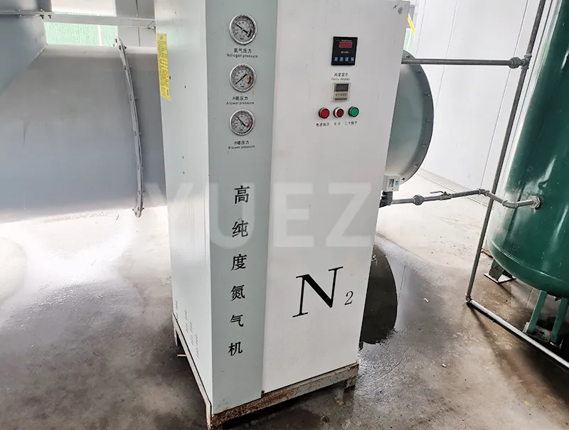 Machine de fabrication d'azote