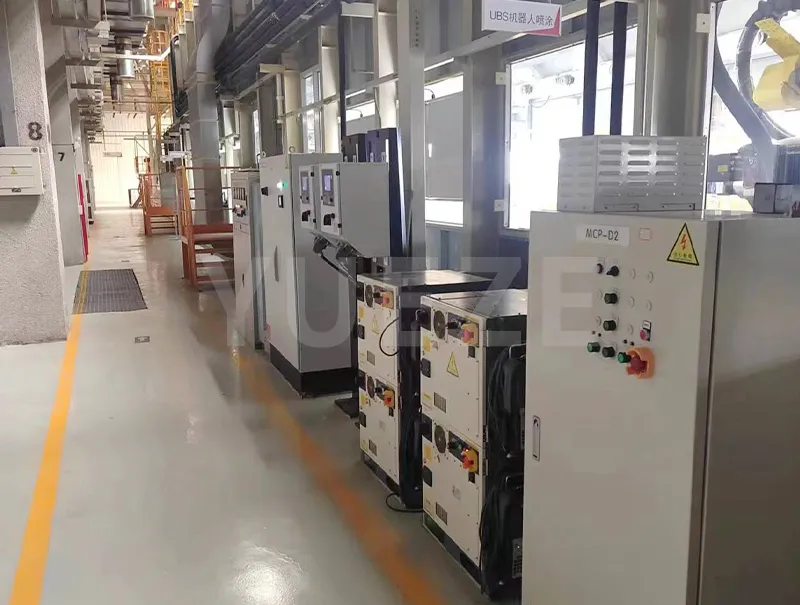 Armoire de commande des robots