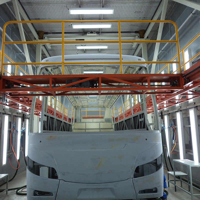 Ligne de maintenance des wagons et des pétroliers