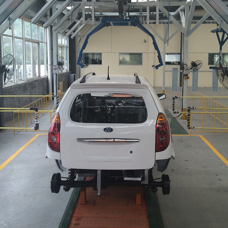 Ligne de revêtement par électrophorèse pour véhicules électriques