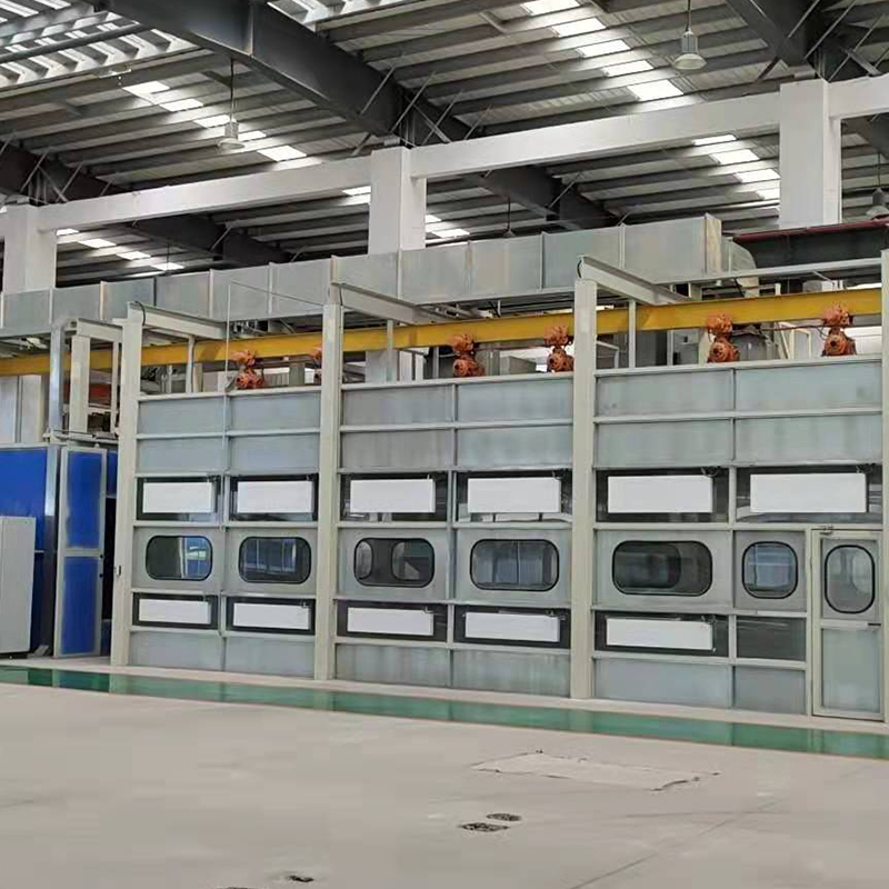 Ligne d'électrophorèse et ligne de séchage pour petites pièces