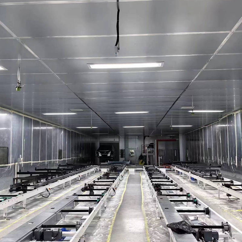 Ligne d'automatisation de tables à rouleaux