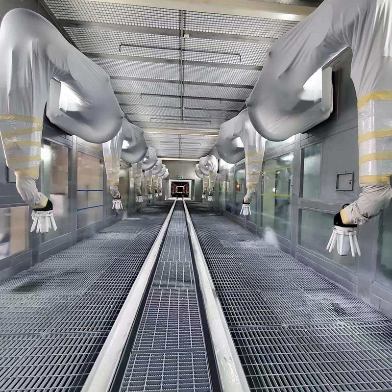 Ligne de peinture en aérosol