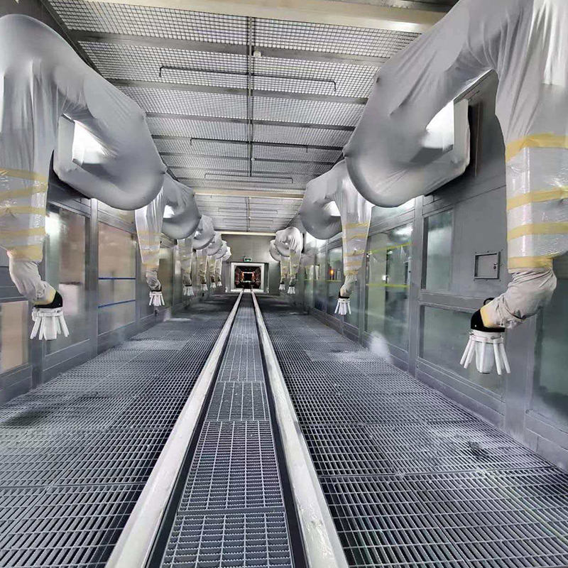 Ligne de revêtement de carrosserie de camion