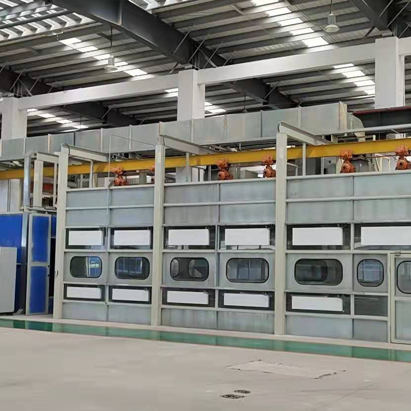 Ligne de revêtement de carrosserie de camion
