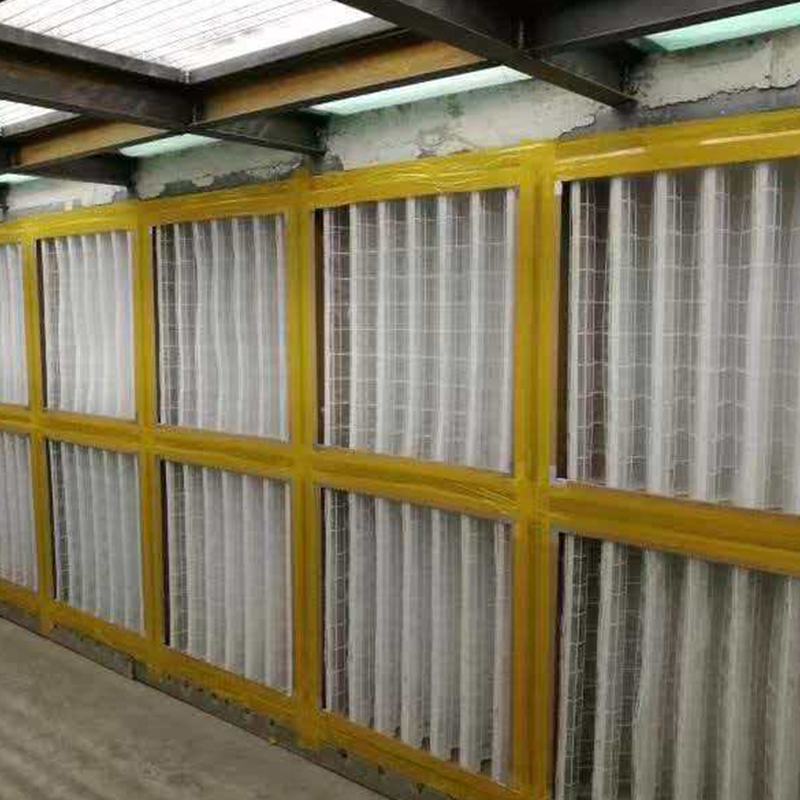 Filtre de boîte de protection de peinture en carton pour cabine de pulvérisation sèche