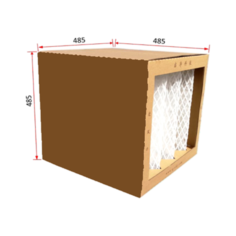 Filtre de boîte de protection de peinture en carton pour cabine de pulvérisation sèche